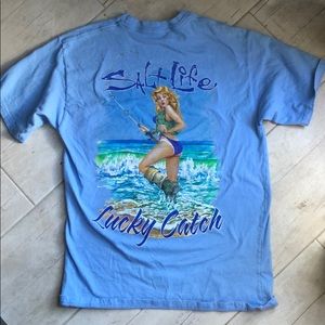 Salt life men’s shirt